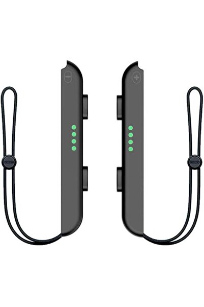 Promass 2-Piece Wrist Strap Lanyard with Metal Slider & Indicator Light for Nintendo Switch Joy-Con