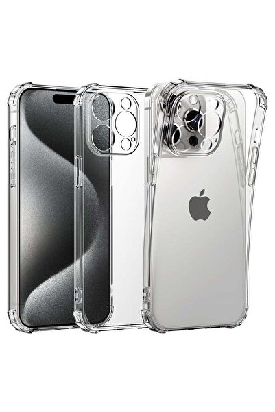 Promass Crystal Clear Case for iPhone 15 Pro Max - Clear Slim TPU Protective ...