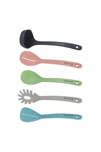 Kamille 5-piece nylon kitchen utensil set