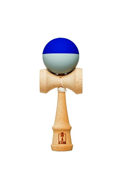 Karo Kendama Grip Jumătate Lemn Fag Albastru Gri