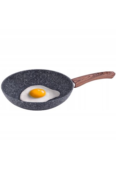 Kamille Tigaie, Granit/Aluminiu, 24 cm, Gri