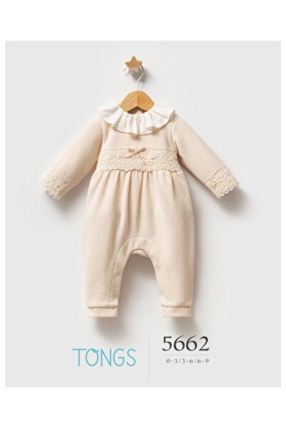 BUDİ HOME Tongs Baby Lace Dream Jumpsuit 5662 Ecru