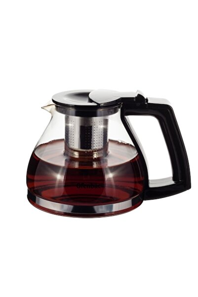 Ofenbach Fierbător cu infuzor, 900 ml, oțel inoxidabil/sticlă, 12x13 cm