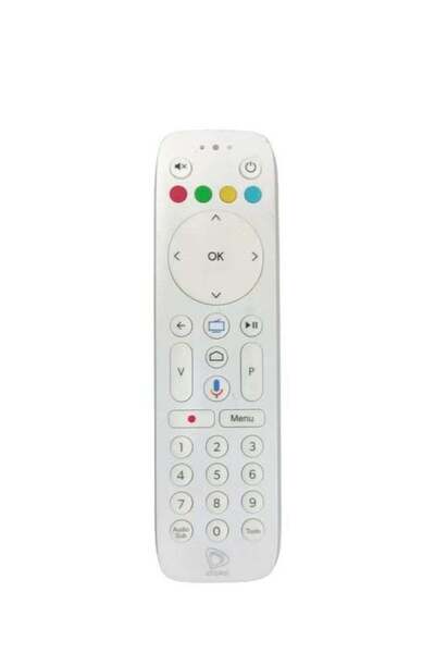 Promass جهاز تحكم عن بعد لجهاز استقبال اتصالات أبيض