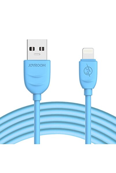 Joyroom Cablu de date Lightning cu încărcare rapidă 2.4A Albastru 1 m