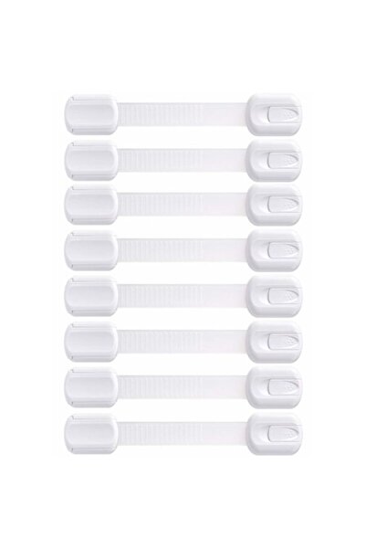 LaiXiaoBei Set de 8 încuietori universale de siguranță pentru copii, LaiXiaoB...
