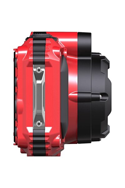 Kodak PixPro WPZ2 Underwater Camera - 16MP, 4x Optical Zoom, Full HD, Extra Battery & 16GB Card, Red