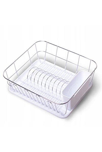 Kamille Στραγγιστήρι πιάτων με θήκη για μαχαιροπίρουνα, Kamille, μοντέρνος σχ...