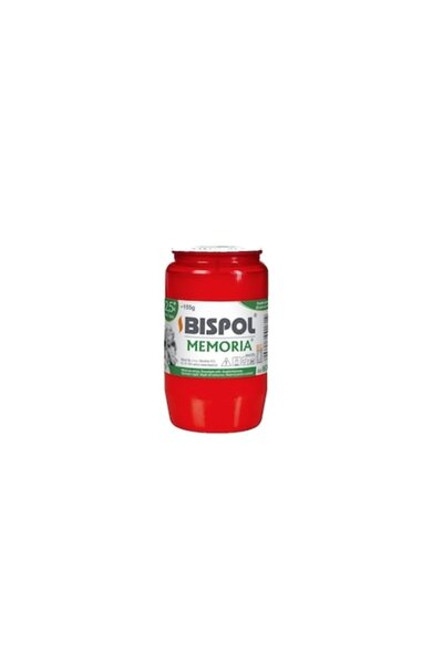 BISPOL Set of 24 W03 Candle Refills, Red, 2.5 days