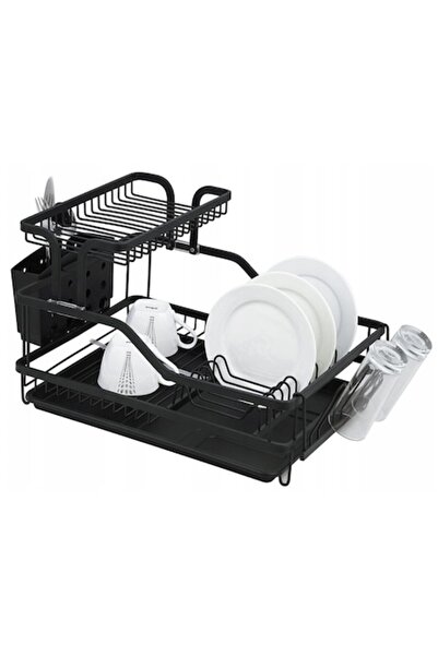 Kamille Scurgător de vase KM 0750, aluminiu, negru