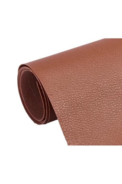 topbazar Rolă folie autoadezivă din piele ecologică 75x250 cm, maro -