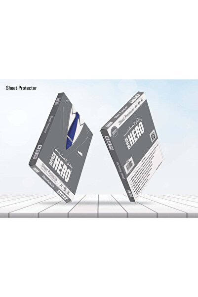 Generic OFFICE HERO A4 Sheet Protector – 60 Micron, Clear – Pack of 100