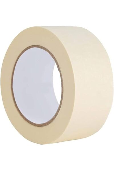 Promass شريط لاصق فاخر - 2 بوصة × 50 ياردة، عبوة واحدة (شريط ورقي متعدد الأغراض)