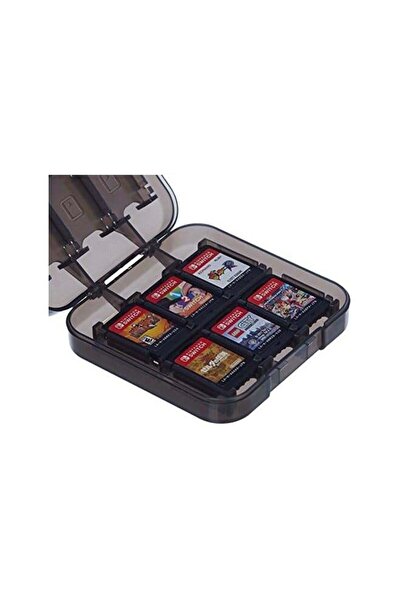 Promass حقيبة تخزين ألعاب أساسية لـ 24 لعبة نينتندو سويتش - 8.64 × 9.64 × 2.5...