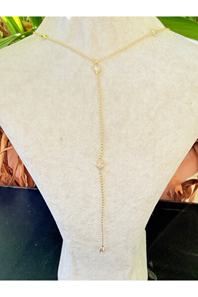 ATLASAKSESUARR Elegant Y Steel Necklace