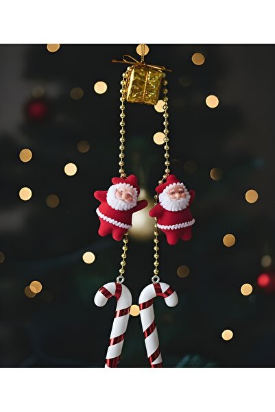 Parti Partiden Yılbaşı Ağaç Süsü Garland Noel Babalı