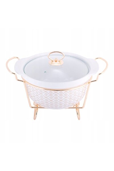 Kamille Heat-resistant dish with warmer, Kamille, Glass, 2.6 L