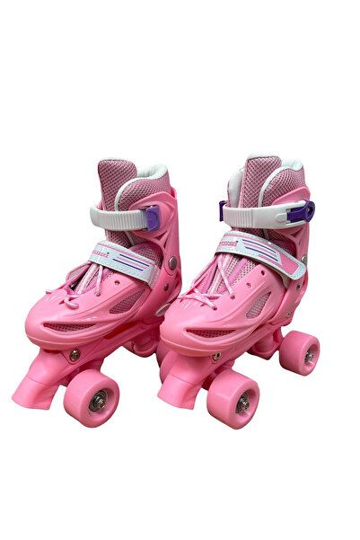 Krista Children's Roller R05, adjustable sizes 27 - 30, pink XS