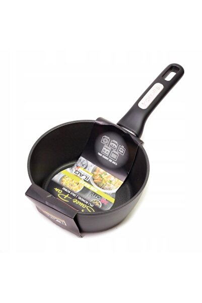 Kamille Non-Stick Aluminum Pot 1.8L (18x8 cm) Black