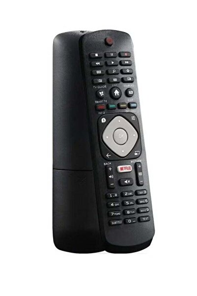 Promass جهاز تحكم عن بعد بديل متوافق مع جميع أجهزة تلفزيون فيليبس الذكية باللون الأسود