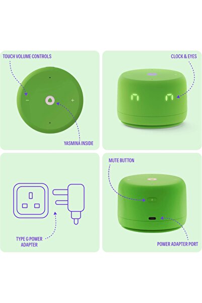 Yasmina Yango Lite Smart AI Speaker (Green)