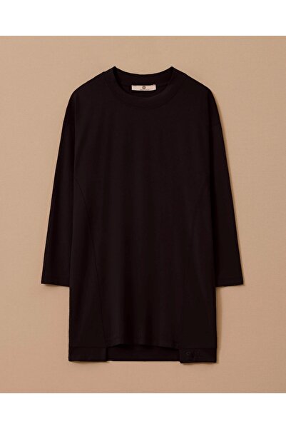SEÇİL YENİ KADIN sıfır yaka basic tunik 10002521211025