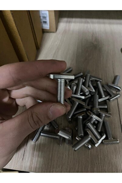 erçelik 20 mm paslanmaz T cıvata