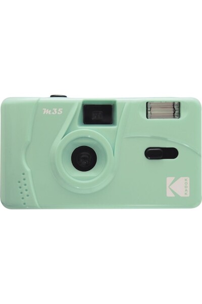 Kodak M35 Compact Camera, Retro Style, 35mm, Green, 114x63x35mm