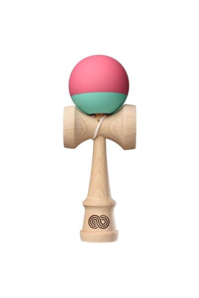 Kendama USA Fag despicat Kaizen KZN723 Roz Verde
