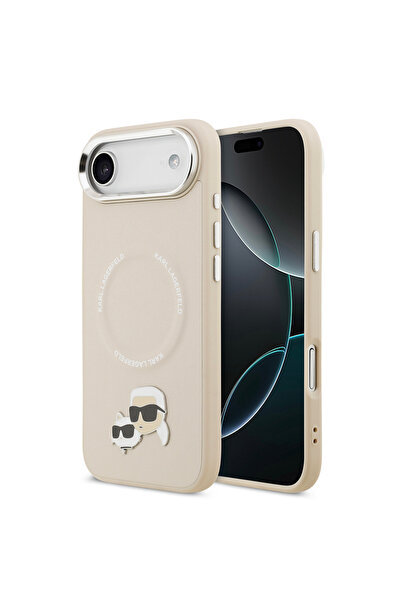 Karl Lagerfeld iPhone 17 Air Case Compatible Licensed M-Safeli Metal Camera a...