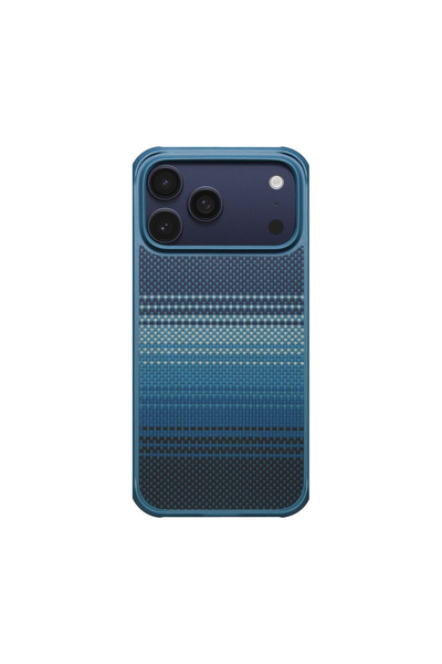 PITAKA iPhone 17 Pro Max uyumlu Kılıf M-safeli Tactile Woven Sunset-Moonrise ...