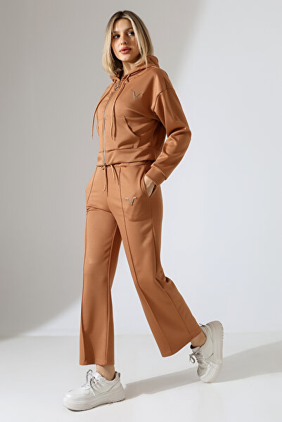 Planet Prestige Modal Fabric Hooded Striped Detail Sports Suit