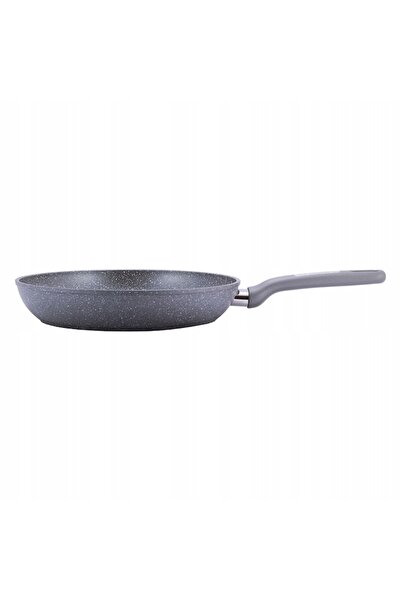 Kamille Tigaie de granit, 28 cm, antiaderentă, gri, compatibilă cu inducția