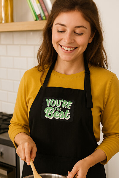 Attolya Kitchen Apron, Apron, Kitchen, Chef Apron, Black Apron, Cooking Apron...