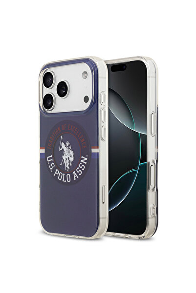 U.S. Polo Assn. iPhone 17 Pro Max Uyumlu  Kılıf Lisanslı M-safe Özellikli IML...