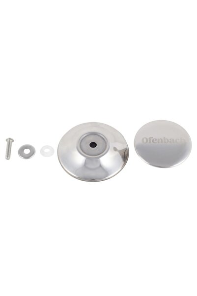 Ofenbach Aluminum Granite Pot with Glass Lid, 2.3 L (20 cm), Gray/Transparent