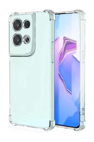 Promass جراب خلفي شفاف من السيليكون الناعم المقاوم للصدمات لهاتف Oppo Reno8 Pro