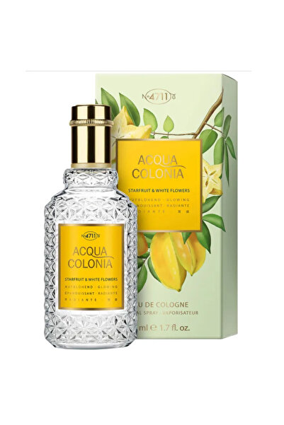 4711 Spray de apă de colonie Acqua Colonia Starfruit și White Flowers 50ml