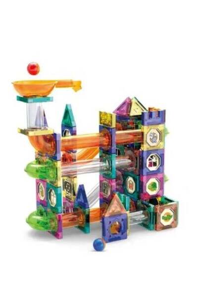 TOY GARDEN مجموعة مكعبات بناء مغناطيسية - لعبة تعليمية مونتيسوري للأطفال