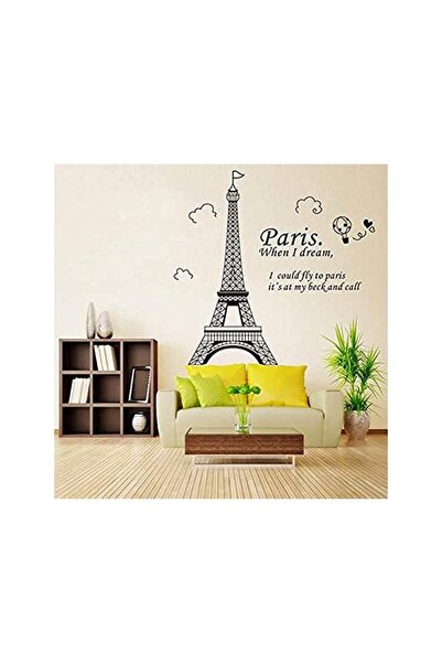 Promass Romantic Paris Eiffel Tower DIY Wall Stickers WallpaperArt Decor Mura...