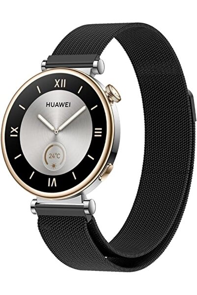 bbtech ساعة هواوي واتش جي تي 6 مقاس 41 ملم، حزام شبكي معدني متوافق مع جي تي 6...