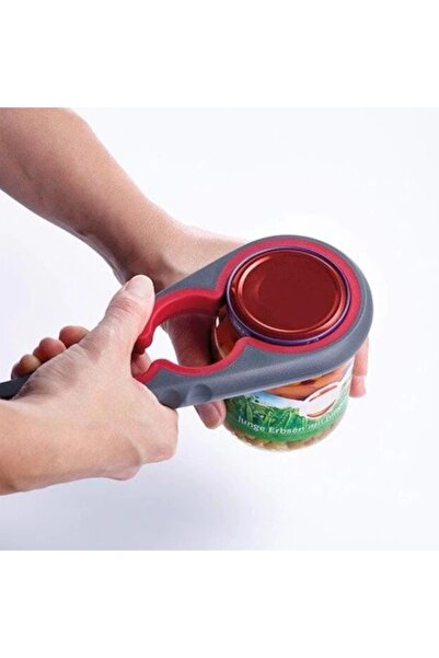 Alvin Multi-Purpose Jar and Bottle Cap Opener – Non-Slip Grip Handle – Adjustable Design -Black