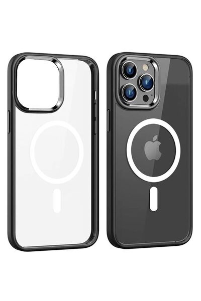 Promass جراب شفاف لهاتف iPhone 14 Pro Max مع Magsafe أسود