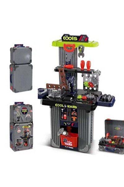TOY GARDEN صندوق أدوات الهندسة للأطفال - مجموعة بناء إبداعية مع أدوات وملحقات
