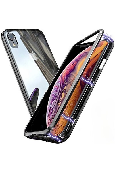 Flippy Carcasă de protecție pentru iPhone XS Max — Magnetic 360 Metal cu prot...