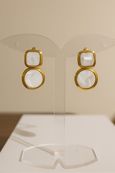 ÇAĞ MODA AKSESUAR أقراط متدلية من الفولاذ