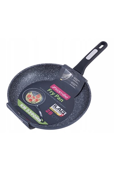 Kamille KM-5390MR Tigaie cu inducție din marmură, 28 cm
