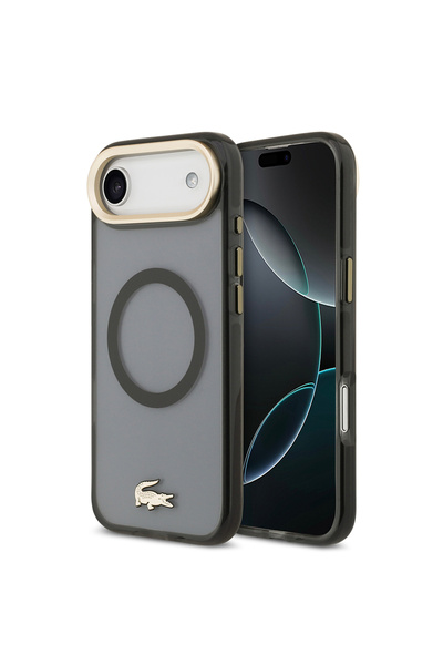 Lacoste iPhone 17 Air Compatible Case Original Licensed M-Safe Featured Gold ...