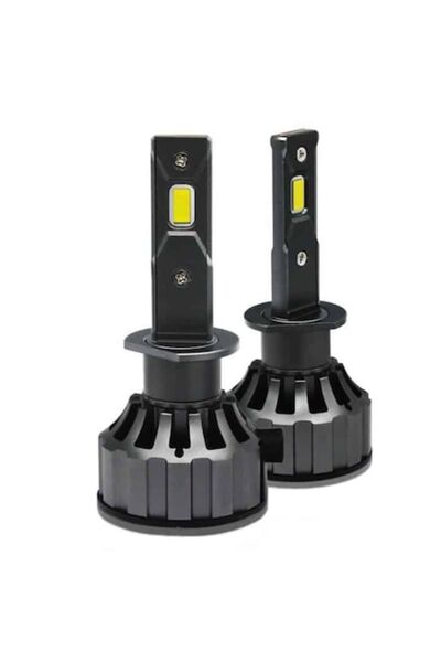 BZRSH Set de 2 becuri auto LED H1 Canbus 120W, 12000 lm, alb rece (BZRSH)