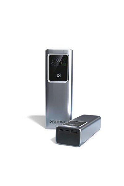 Patona Platinum Powerbank Luxury One PD100W 20,000mAh 2xUSB-C PD3.0 1xUSB-A E...